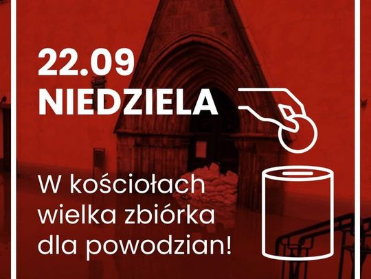 Niedzielna zbiórka na rzecz powodzian