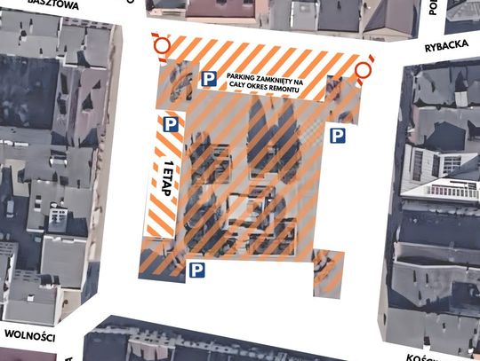 Nowa organizacja ruchu na krapkowickim Rynku
