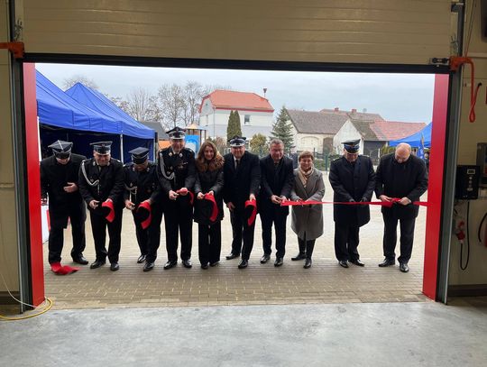 Nowa remiza OSP Kromołów oficjalnie otwarta