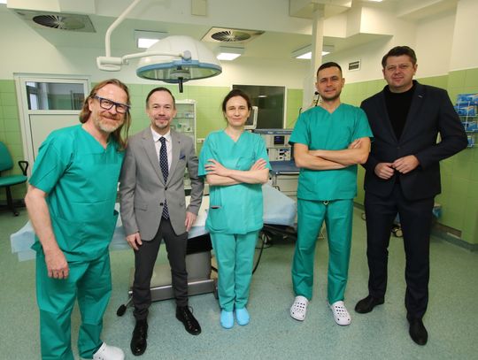 Nowatorski i innowacyjny zabieg ginekologiczny odbył się dziś w krapkowickim szpitalu