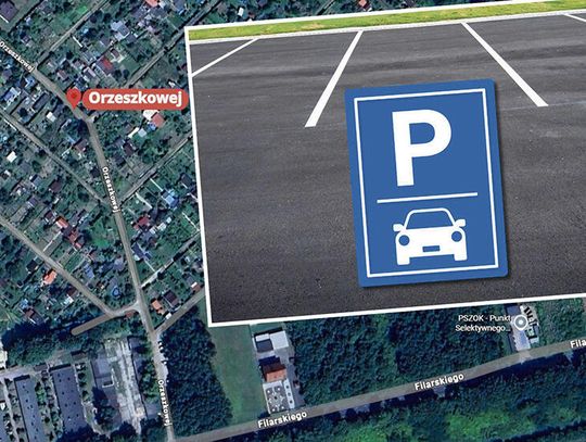 Nowe miejsca parkingowe na Orzeszkowej