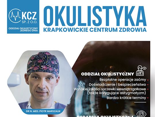 Nowe otwarcie okulistyki w KCZ