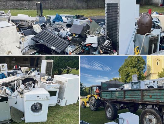 Zbiórka zużytego sprzętu elektrycznego i elektronicznego mieszkańców gminy Zdzieszowice