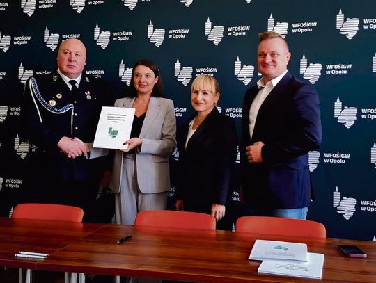 Nowy średni samochód ratowniczo-gaśniczy planowany dla Ochotniczej Straży Pożarnej w Dobrej, którego zakup wspierają gmina Strzeleczki, MSWiA i WFOŚiGW w Opolu.