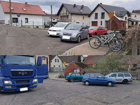 Parkują na skrzyżowaniu zamiast na parkingu