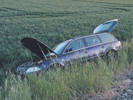Pił, awanturował się, rozwalił auto