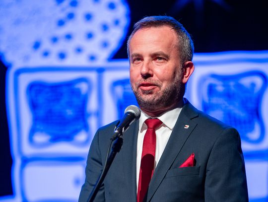 Rafał Bartek, lider Mniejszości Niemieckiej w Polsce, podczas rozmowy o przyszłości TSKN z Dominiką Bassek