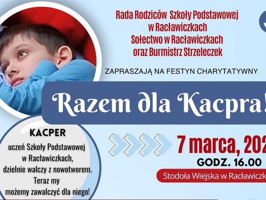 Razem dla Kacpra  - przyjdź i pomóż