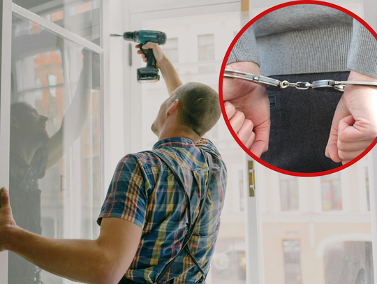 Policjanci zatrzymali 39-latka podczas remontu mieszkania – okazał się poszukiwany
