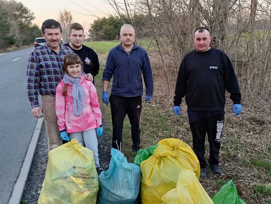 Sprzątali po zimie: fotopułapka namierzy sprawcę