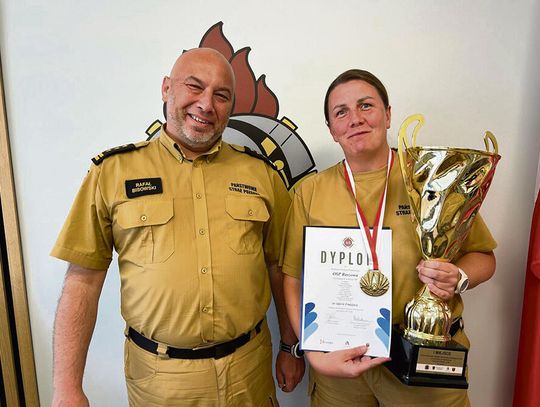 Strażaczka z Krapkowic sięga po mistrzostwo Polski