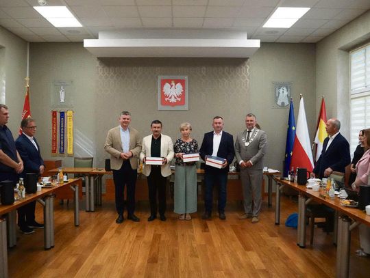 Przedstawiciele sołectw gminy Gogolin wyróżnionych w konkursach wojewódzkich