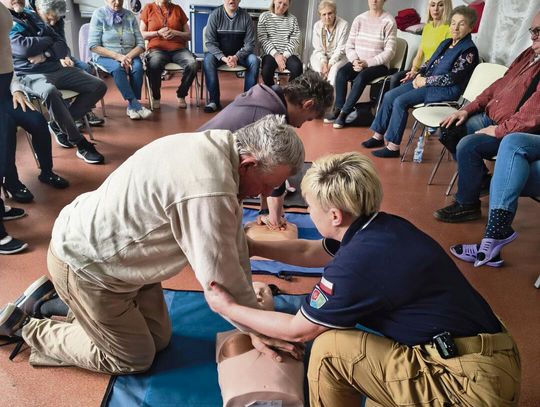 Świadkowie zdarzenia uczą się ratować życie Świadkowie zdarzenia uczą się ratować życie
