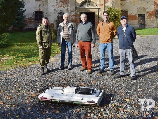 Szukali dawnych zabudowań i tunelu