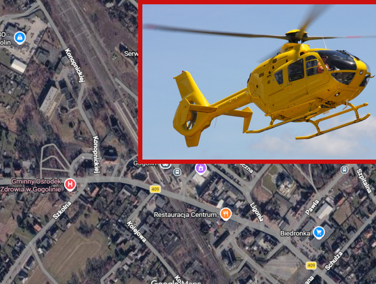 Policja i służby ratunkowe podczas działań przy ulicy Konopnickiej w Gogolinie, gdzie doszło do tragicznej śmierci 4-letniej dziewczynki. Prokuratura prowadzi śledztwo wyjaśniające okoliczności zdarzenia.