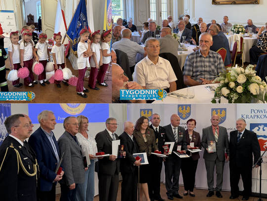Jubileusz 30-lecia Związku Emerytów i Rencistów Pożarnictwa RP na Opolszczyźnie w pałacu w Żyrowej