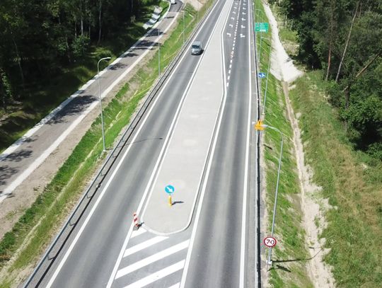 Nowy odcinek DK45 z przekrojem 2+1 między Krapkowicami a Rogowem Opolskim