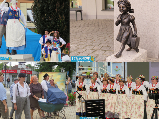 Pierwsza figurka miniaturowej Karolinki odsłonięta podczas inauguracji nowego szlaku w Gogolinie. W wydarzeniu uczestniczą mieszkańcy i przedstawiciele samorządu.