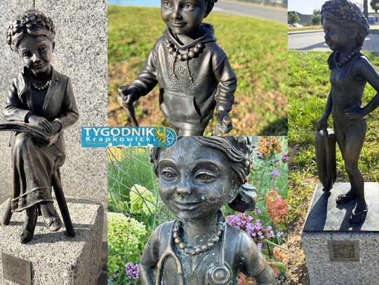 Nowe figurki Karolinek na Szlaku Karolinki w Gogolinie