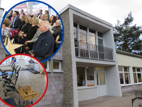 Na zdjęciu Otwarcie Klubu Senior+ w Krapkowicach – seniorzy i zaproszeni goście w nowej siedzibie przy ul. Sądowej