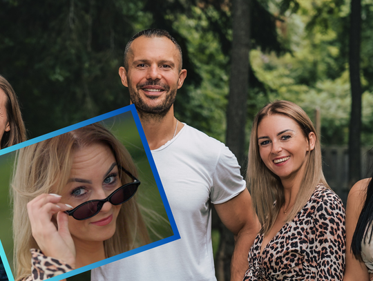 Na zdjęciu Maciek i Ania, przedszkolanka z Krapkowic, w programie „Żona dla Polaka” w Toronto – TVP1