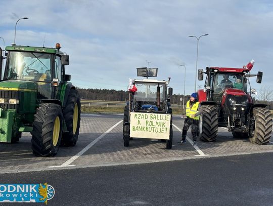 Protest rolników przeciwko umowie UE–Mercosur – konwój ciągników w województwie opolskim