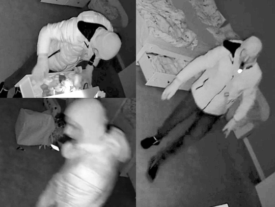 Sprawę włamania i kradzieży w Gogolinie uchwycił monitoring - każdy, kto rozpoznaje mężczyznę proszony o jest o kontakt z policją.