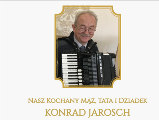 Zmarł Konrad Jarosch