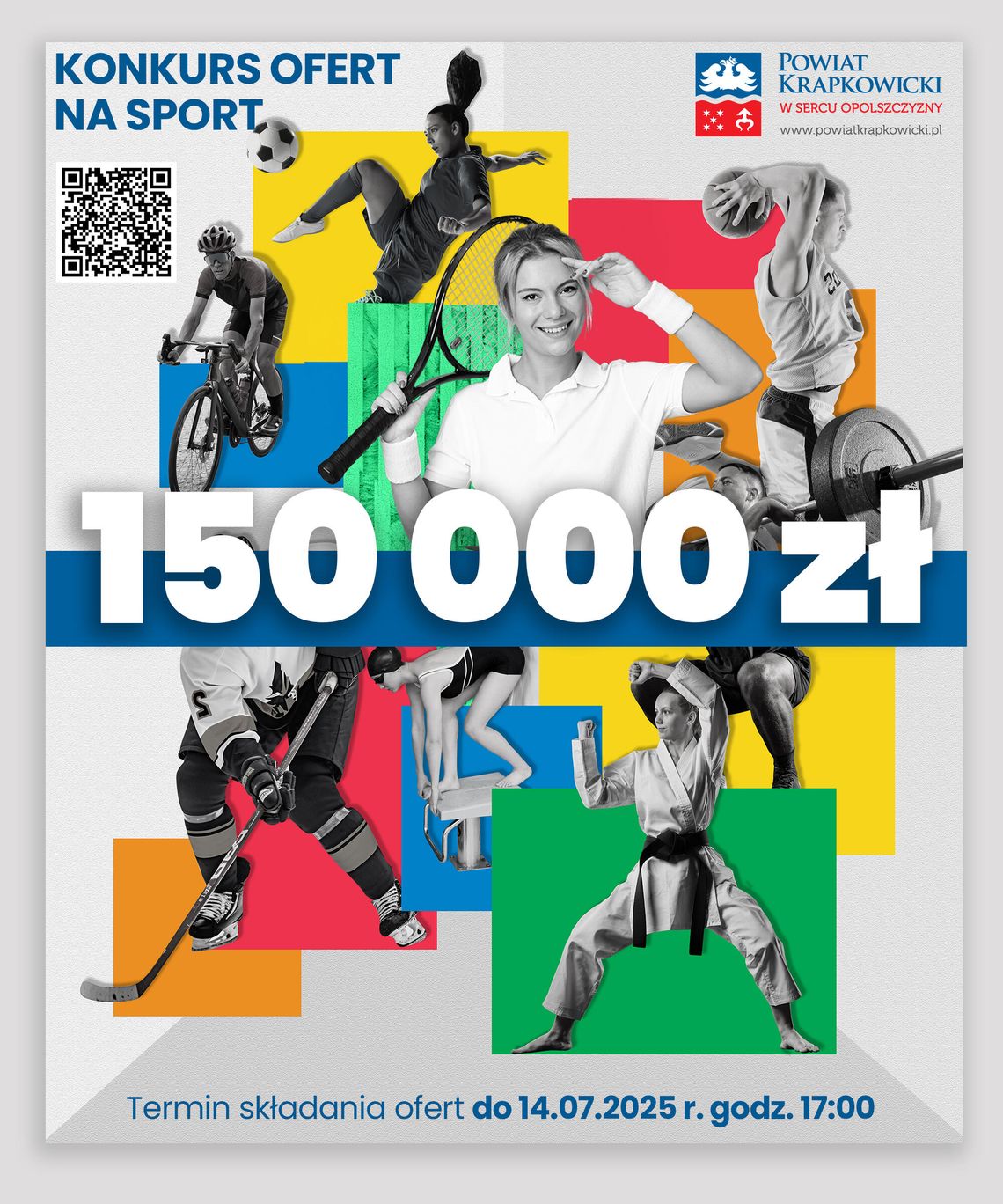 Młodzi sportowcy trenujący na boisku – lokalne wsparcie z funduszu powiatu krapkowickiego