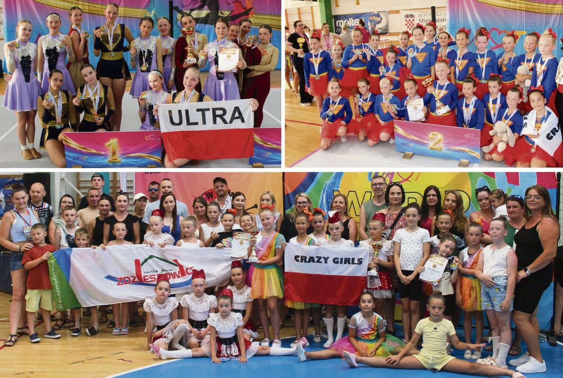 22 medale i nagroda specjalna! Mażoretki Crazy Girls i Ultra ze Zdzieszowic zachwyciły na Mistrzostwach Świata WAMT 2026 Mażoretki Crazy Girls i Ultra ze Zdzieszowic podczas występu na Mistrzostwach Świata WAMT 2026 w Chorwacji