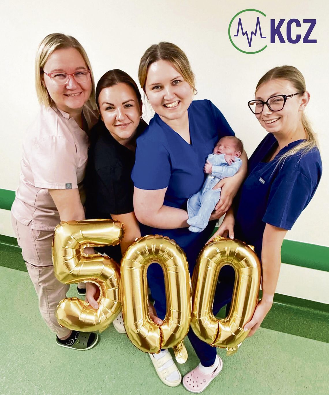 Kacperek – 500. dziecko urodzone w 2026 roku w Krapkowickim Centrum Zdrowia