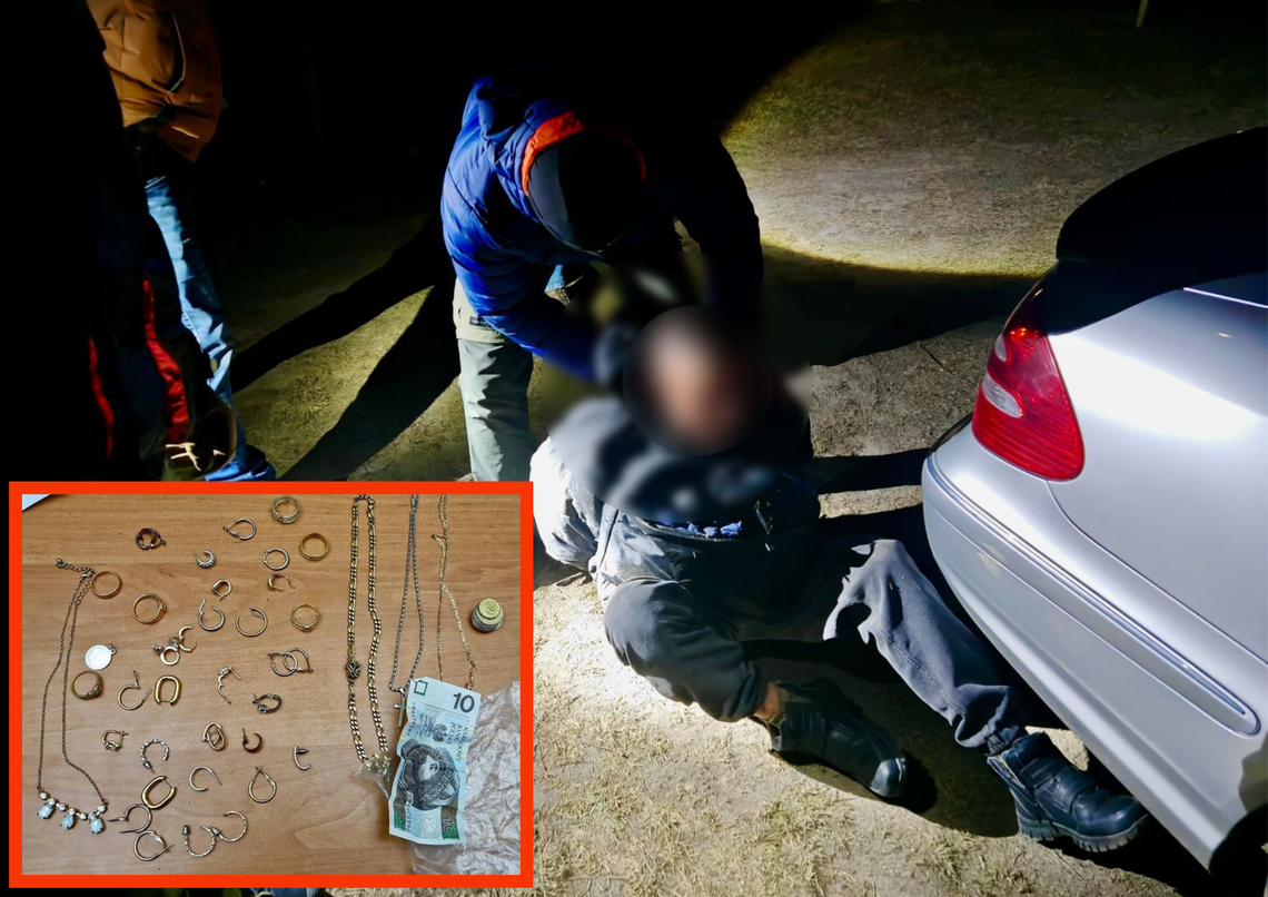 56-latek w rękach policji. Odpowie za 18 włamań w powiecie krapkowickim i okolicach Policjanci prowadzący zatrzymanie 56-letniego mężczyzny podejrzanego o 18 włamań w powiecie krapkowickim