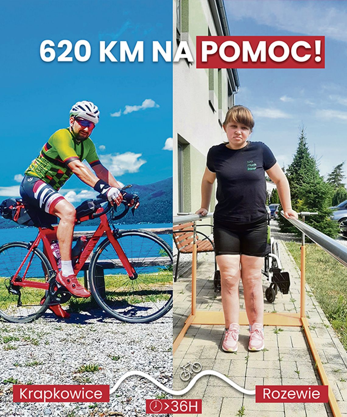 620 km na pomoc!