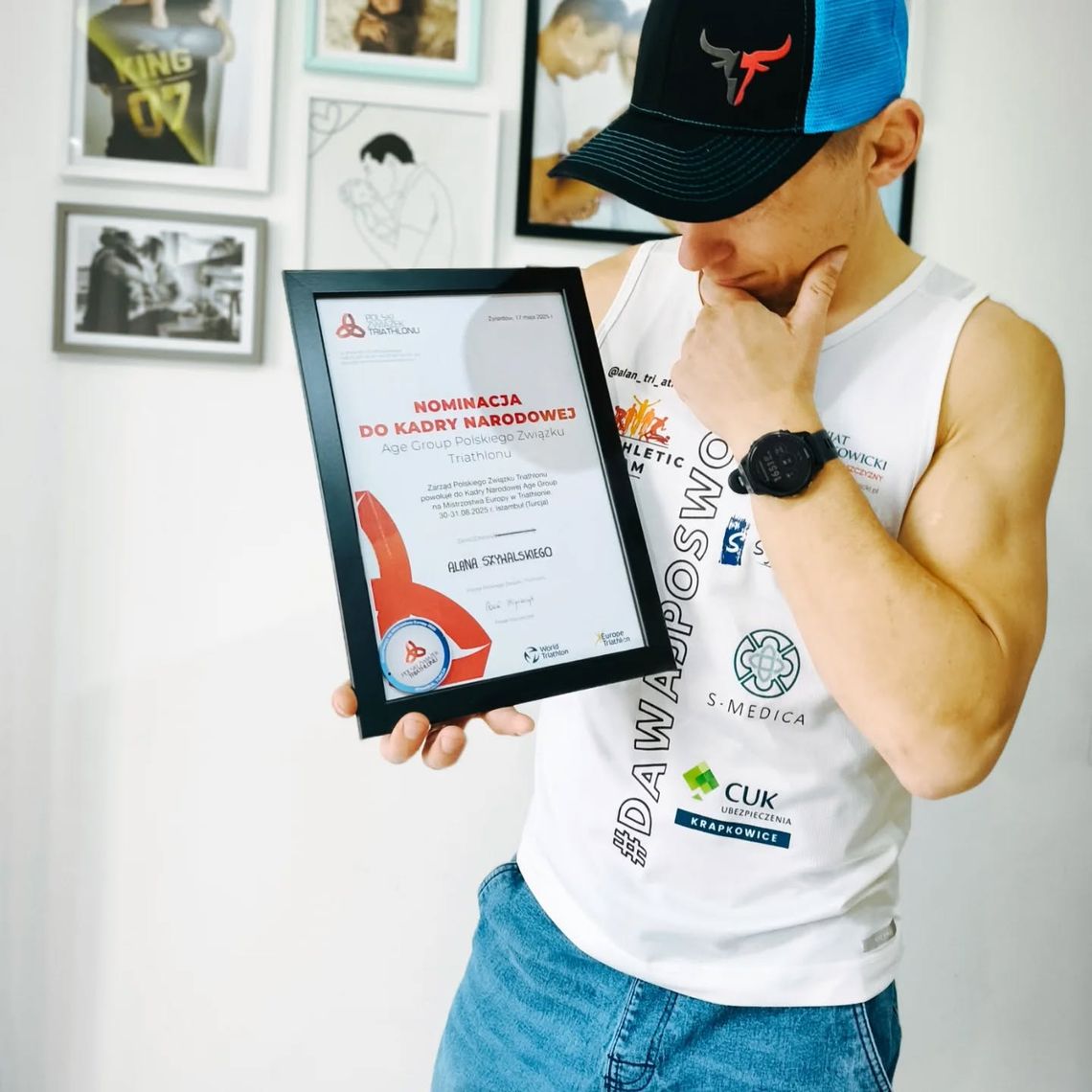 Alan Szywalski – reprezentant Polski w triathlonie z Gogolina