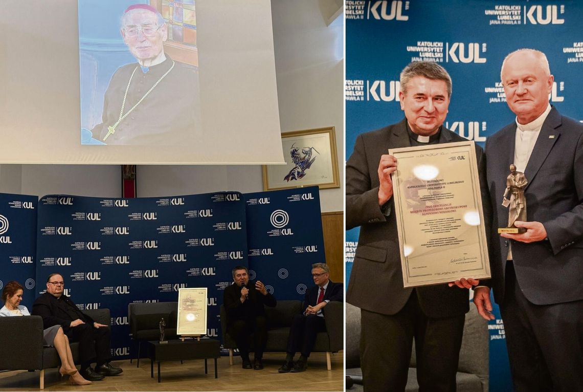 Arcybiskup Alfons Nossol uhonorowany tytułem Mistrza KUL. Historyczna postać z Opolszczyzny doceniona Arcybiskup Alfons Nossol podczas uroczystości przyznania tytułu Mistrza KUL transmitowanej online