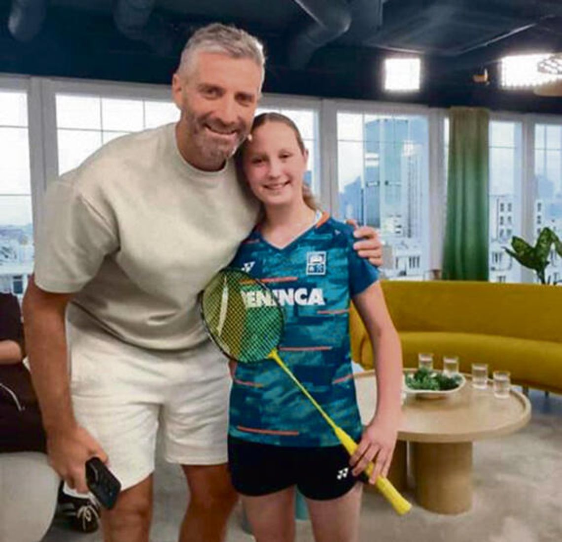 Badmintonistka z wielkimi marzeniami