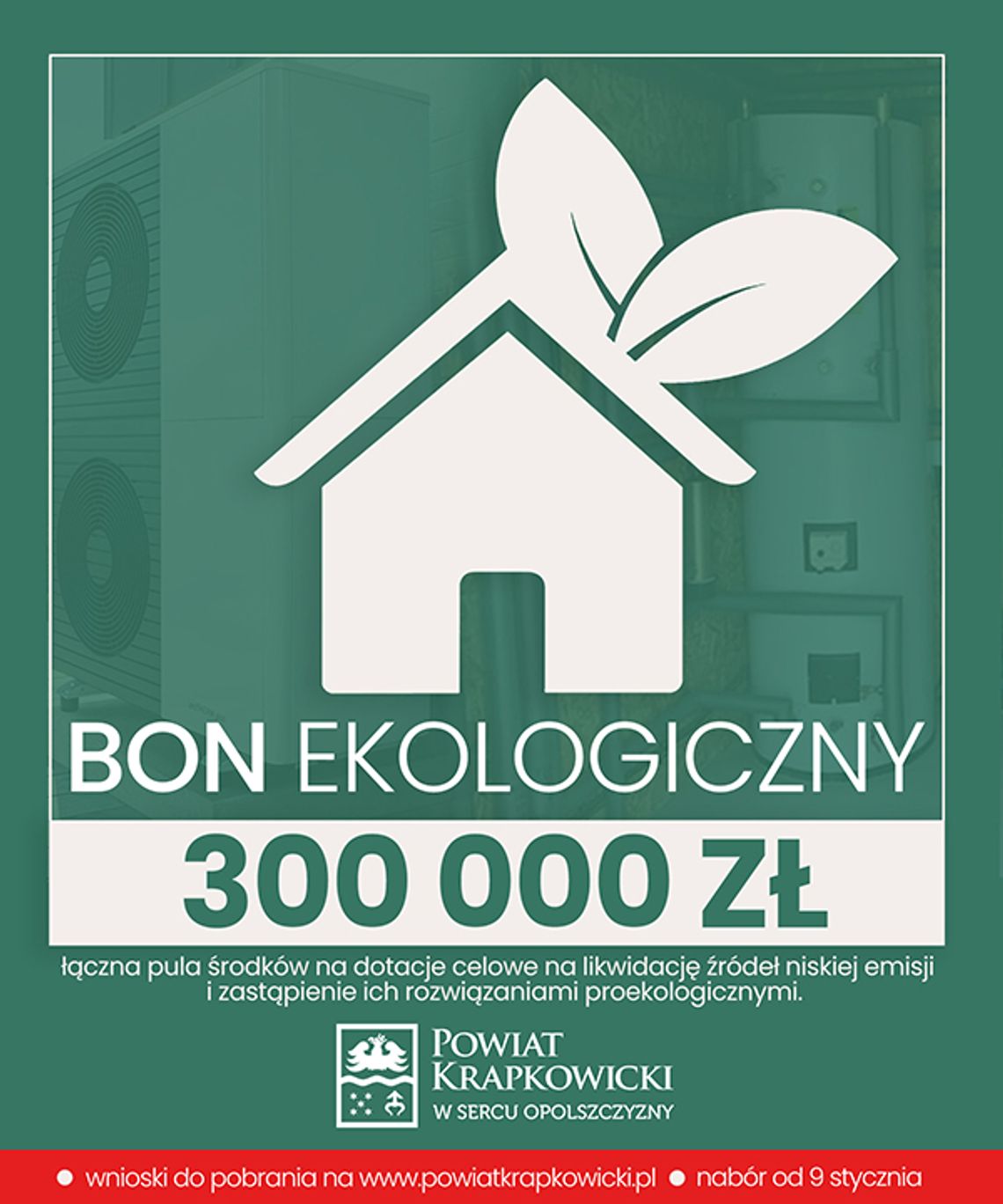 Bon ekologiczny od 9 stycznia