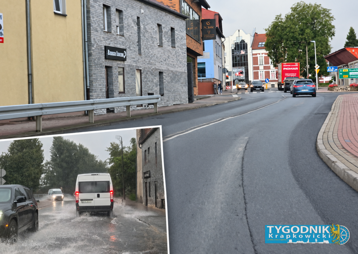 Centrum Krapkowic przez kilka dni z utrudnieniami Centrum Krapkowic przez kilka dni z utrudnieniami