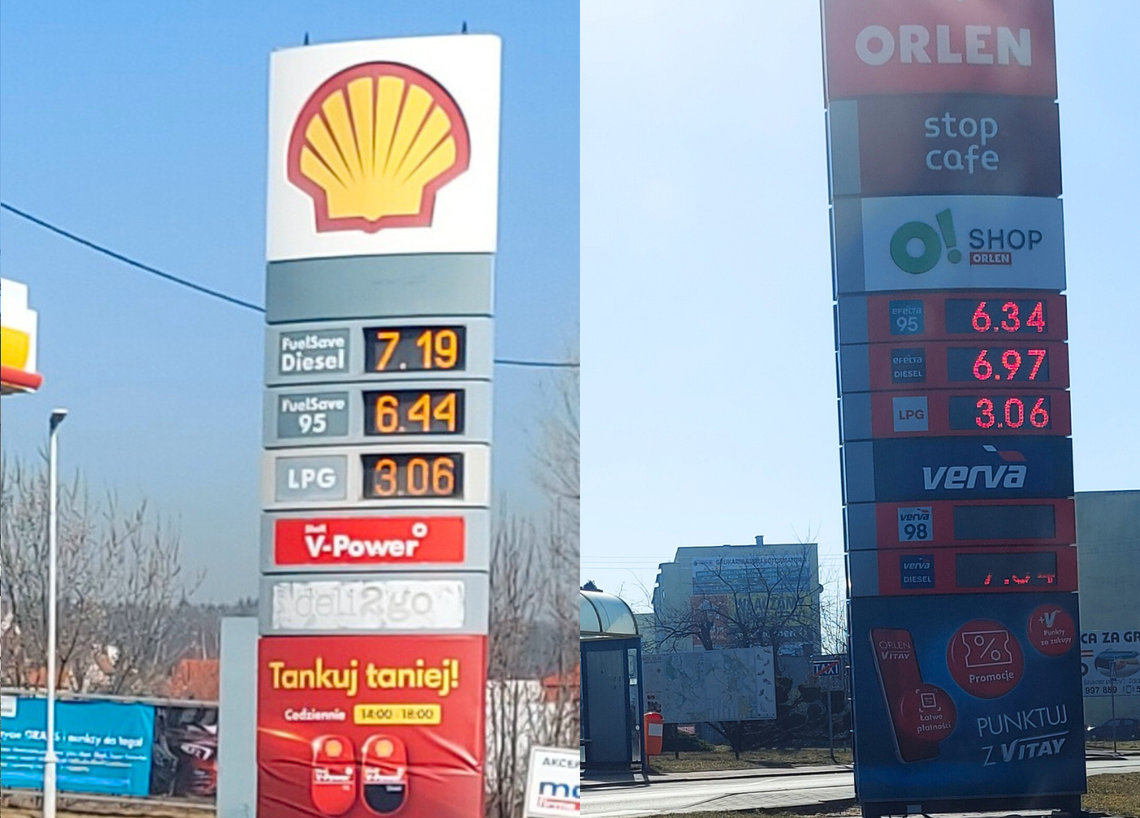 Ceny paliw szaleją. Diesel już powyżej 7 zł za litr
