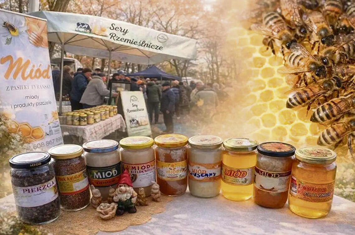 Czas na krapkowicki „Straganek” Stoiska Straganku Rzemieślniczego w Eichendorffie – miody, sery, wędliny i domowe przetwory od lokalnych producentów