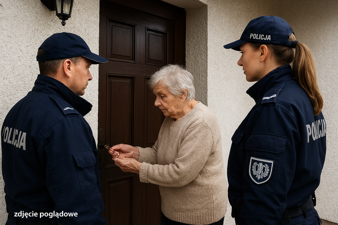 Denatka leżała na sofie