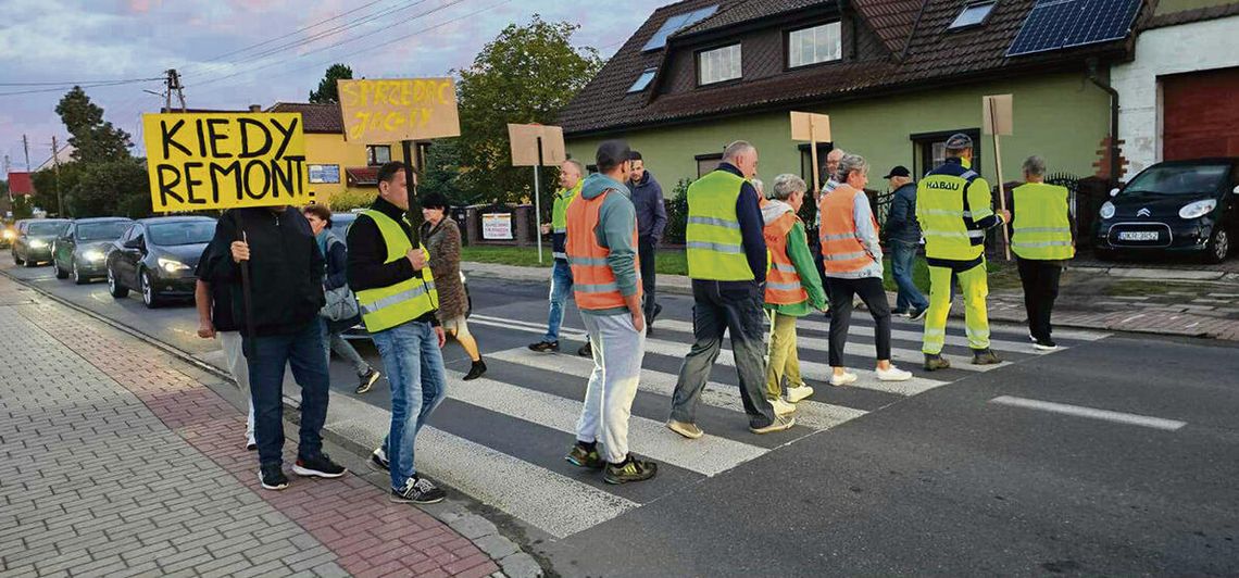 Doraźny remont,  ale jeszcze nie przebudowa