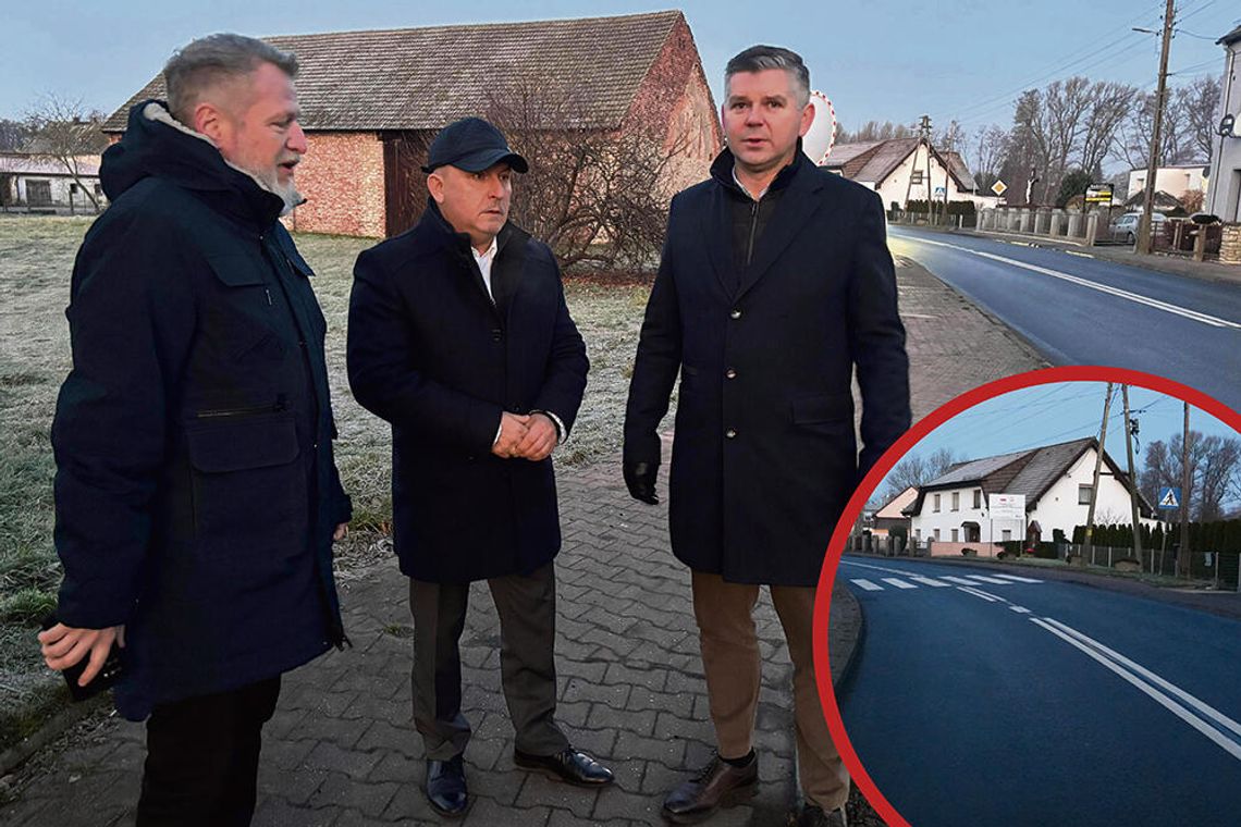 Droga w Obrowcu już po remoncie