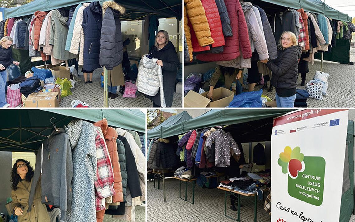 Dzielili się ciepłem w chłodne październikowe dni