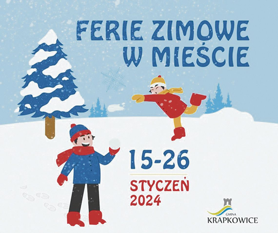 Ferie zimowe w gminie Krapkowice