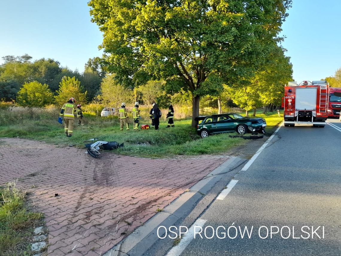 Groźna kolizja na skrzyżowaniu. Sprawca ukarany mandatem