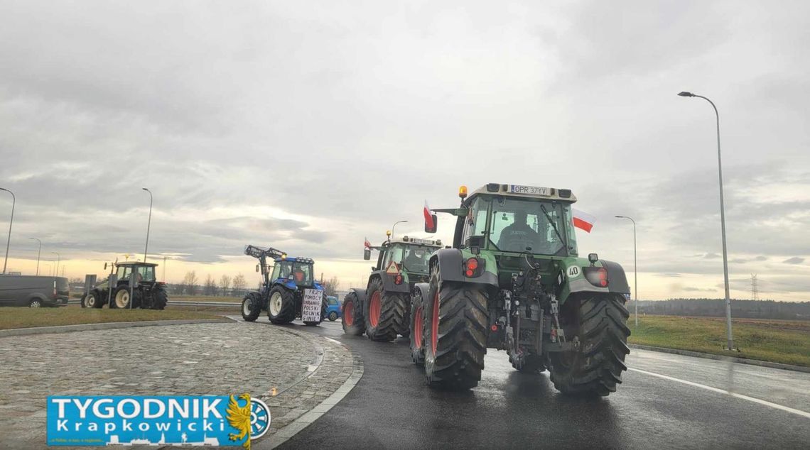 Jutro strajk rolników. Protesty także w naszym powiecie Jutro strajk rolników. Protesty także w naszym powiecie