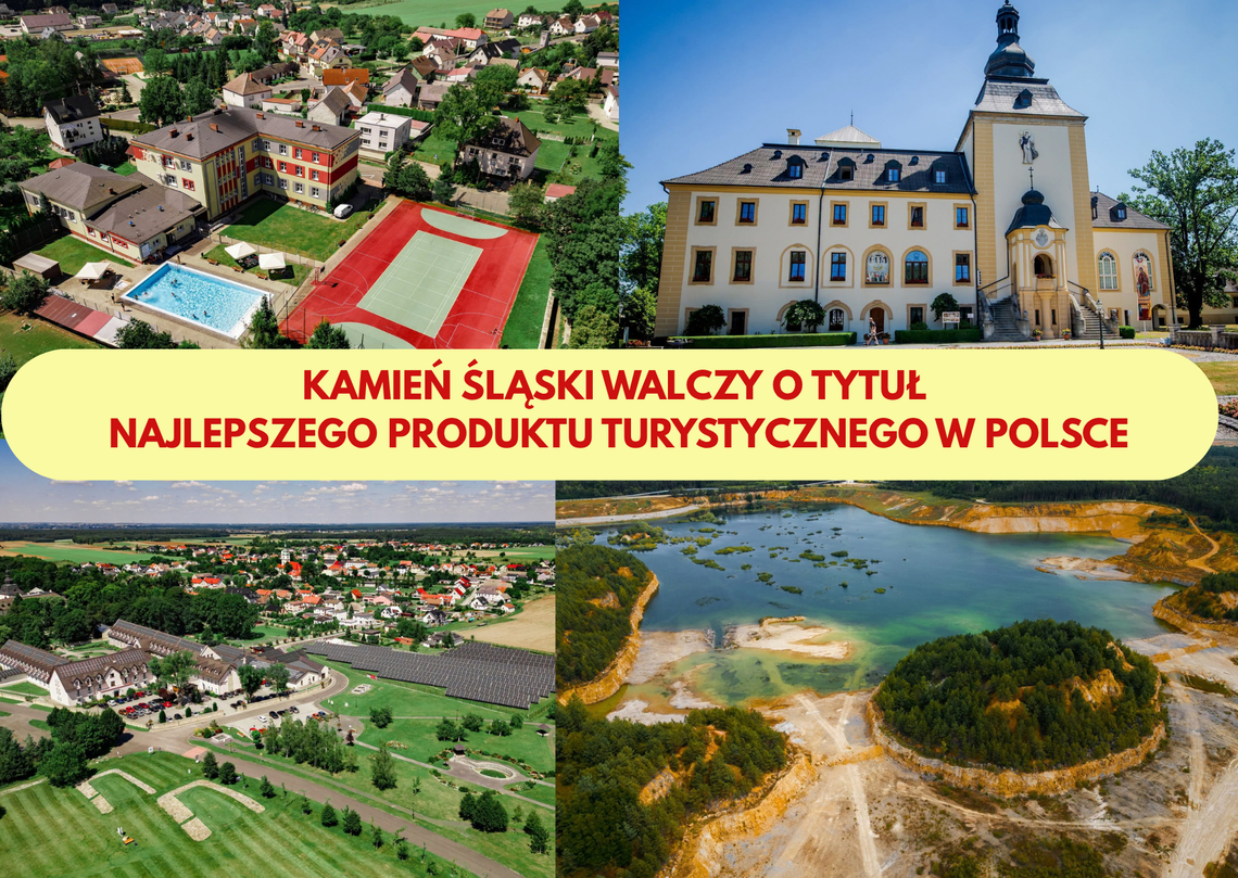 Kamień Śląski reprezentuje województwo opolskie w plebiscycie Certyfikat Internautów 2026