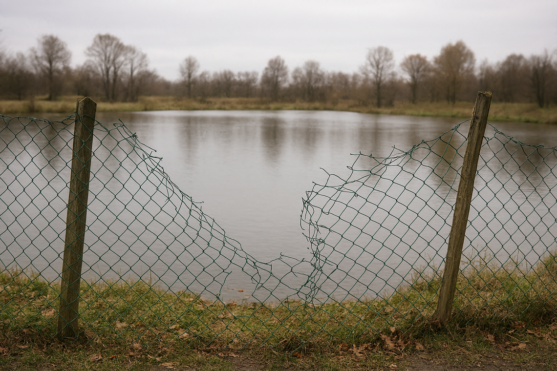 Kto zniszczył ogrodzenie? Kto zniszczył ogrodzenie?
