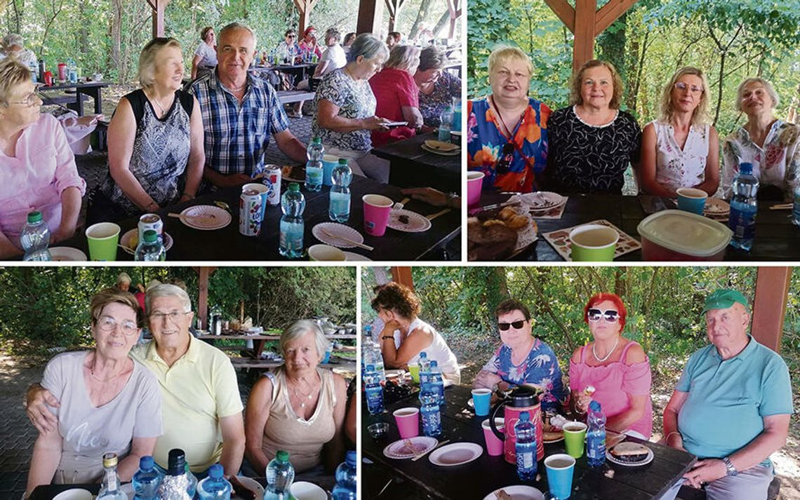 Letni piknik seniorów w Dobrej